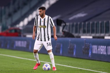 Torino, İtalya. 20 Eylül 2020. Juventus FC 'den İtalyan Serie A. Gianluca Frabotta, Juventus Fc ve Uc Sampdoria arasında oynanan Serie A maçı sırasında hareket halindedir..