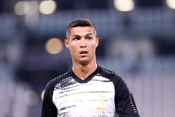 Torino Italia Septiembre 2020 Serie Italiana Cristiano Ronaldo Del Juventus — Foto de Stock