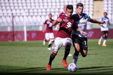 Torino, İtalya. 26 Eylül 2020. Torino Fc ve Atalanta Calcio arasındaki Serie A maçı sırasında Torino FC 'den Alejandro Berenguer. 