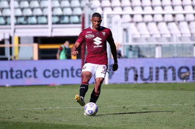 Torino, İtalya. 26 Eylül 2020. Torino Fc ve Atalanta Calcio arasındaki A serisi maçında Torino FC 'den Gleison Bremer. 