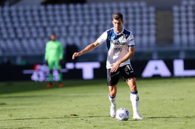 Torino, İtalya. 26 Eylül 2020. Atalanta Bergamasca Calcio 'dan Remo Freuler Torino Fc ve Atalanta Calcio arasında oynanan Serie A maçı sırasında.