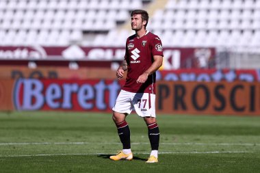 Torino, İtalya. 26 Eylül 2020. Torino FC takımından Karol Linetty, Torino Fc ve Atalanta Calcio arasındaki A serisi maçında. 