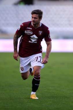 Torino, İtalya. 26 Eylül 2020. Torino FC takımından Karol Linetty, Torino Fc ve Atalanta Calcio arasındaki A serisi maçında. 
