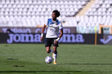 Torino, İtalya. 26 Eylül 2020. Serie A karşılaşmasında Atalanta Bergamasca Calcio 'dan Johan Mojica Torino Fc ve Atalanta Calcio arasında oynanan karşılaşmada.