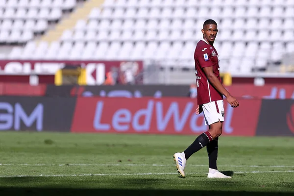 Torino Italia Settembre 2020 Gleison Bremer Del Torino Durante Partita — Foto Stock