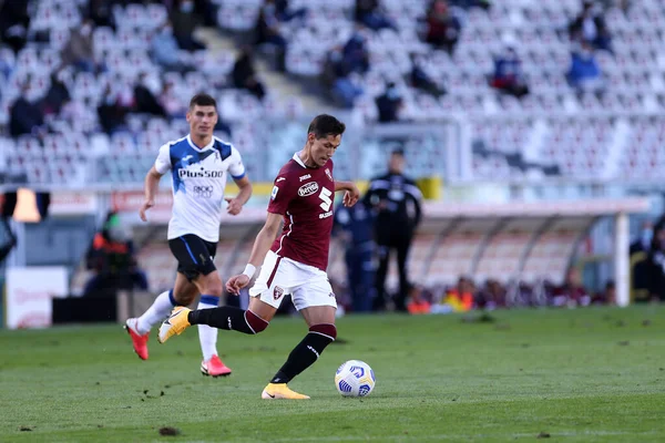 Torino Italia Septiembre 2020 Sasa Lukic Del Torino Durante Partido — Foto de Stock