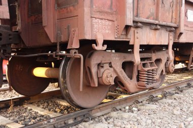 Parça bileşimi üzerinde vagonlar