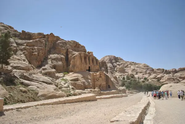 Jordanien Petra Auf Dem Weg Nach Petra — Stockfoto