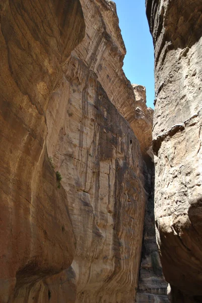 Jordan Petra Viajando Para Petra — Fotografia de Stock
