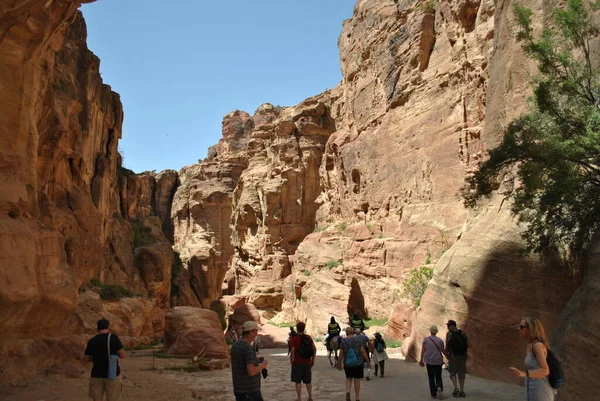 Jordanie Petra Voyageant Petra — Photo