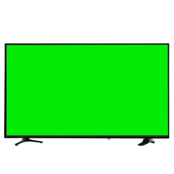 異なるサイズの形状と角度でLedスマートテレビ — ストック写真