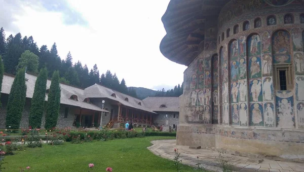 Voronet Monastery Romania One Romanian Orthodox Monasteries Southern Bucovina — Stock Photo, Image