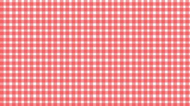 Eski ve modaya uygun tekstil desenleri gömlek ve tişört dokusu veya arka plan için kırmızı ve beyaz renkte kontrol edildi