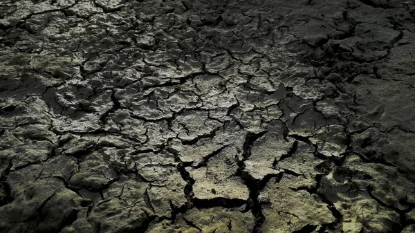 Çatlak ya da parçalanmış karalar korkunç arka plan ya da doku