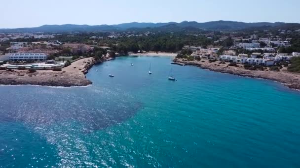 Port Des Torrent Playa Ибица — стоковое видео