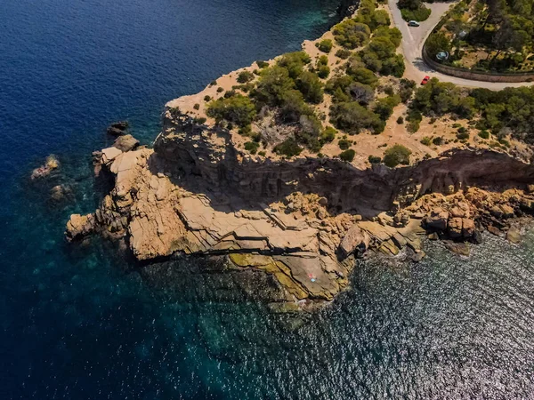 Punta Galera Ibiza Spanje — Stockfoto