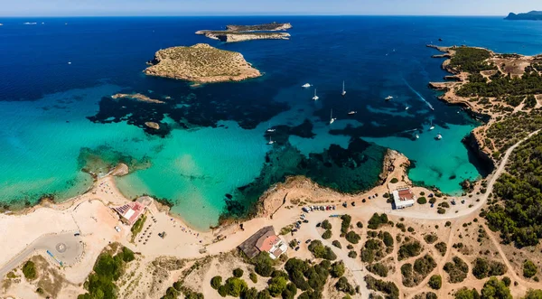 Cala Conta Ibiza Spanje — Stockfoto