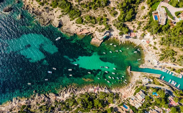 Cala Corral, İbiza adası. İspanya.