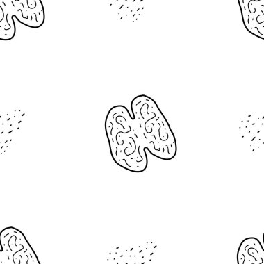 Kalıplar Ceviz 2. Kusursuz vektör arkaplanı