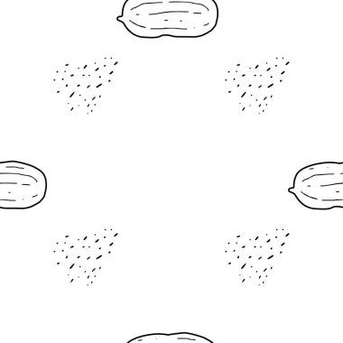 Şekiller Fıstık. Kusursuz arkaplan