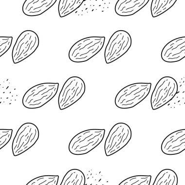 Kalıp Mandle. Kusursuz arkaplan vektörü