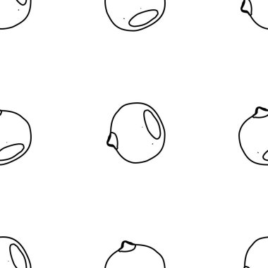 Kestane rengi. Kusursuz arkaplan vektörü