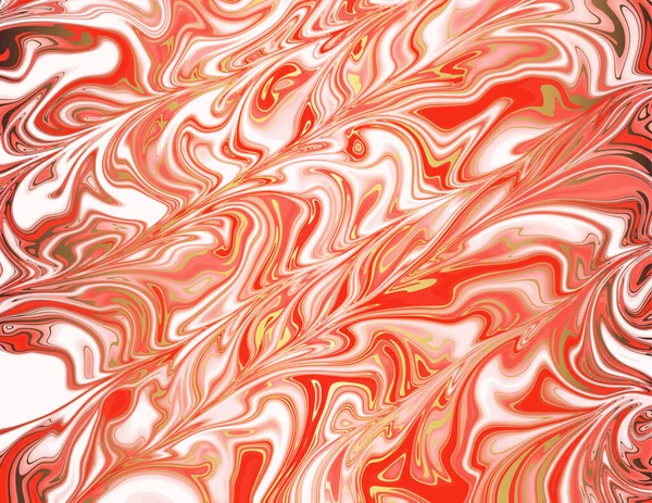 寒假黄金大理石抽象图案模板 现代的白色和红色圣诞糖果纹理背景 用于设计封面 邀请函 名片和社交媒体 — 图库矢量图片
