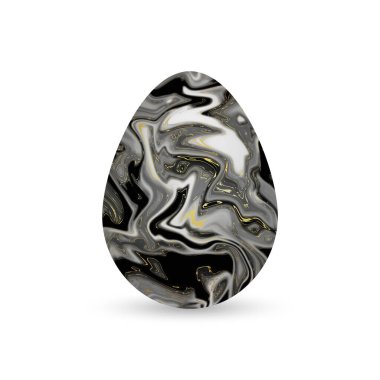 Altın Mermer Doğu. Tatil Sanatı Deko klas tasarımı. Vektör gerçekçi 3d modern illüstrasyonu şekillendirdi. Lüks sarı altın folyo avı elementini izole etti..