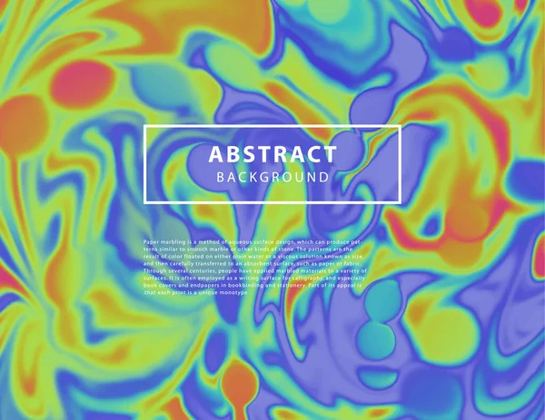 Vector Abstracto Unicornio Holográfico Iridiscente Pattern Colorful Degradado Fondo Moderno — Vector de stock
