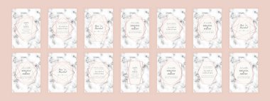 Düğün davetiyesi. Vektör tasarımı