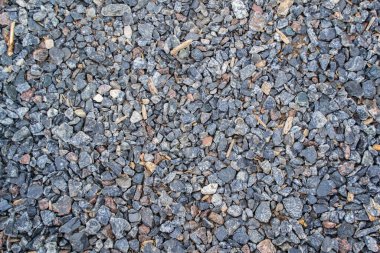 Tahta parçacıklarıyla çakıl patikalarını kapatın..