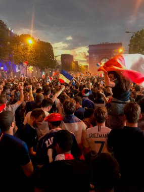 Futbol Dünya Kupası 'nı kazanan - Paris 2018