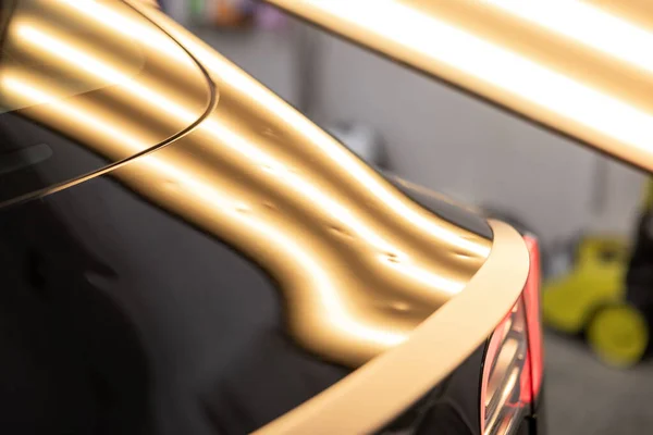 Yansıma Lambalı Profesyonel Araba Dent Teftişi. Yüksek kalite fotoğraf