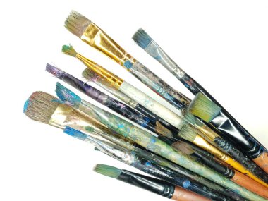 kirli fırçaların bileşimi