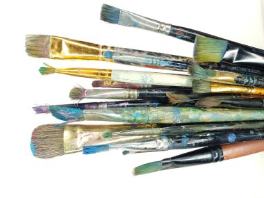 kirli fırçaların bileşimi