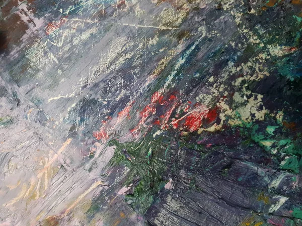 yağlı boya paleti sanatçının doku