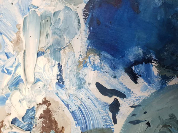 yağlı boya paleti sanatçının doku