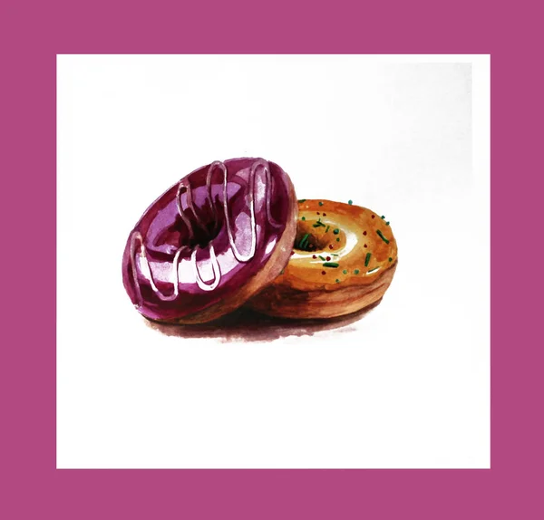 tatlı tatlılar (kek, Donuts, kek, pancake, tabaka kek)