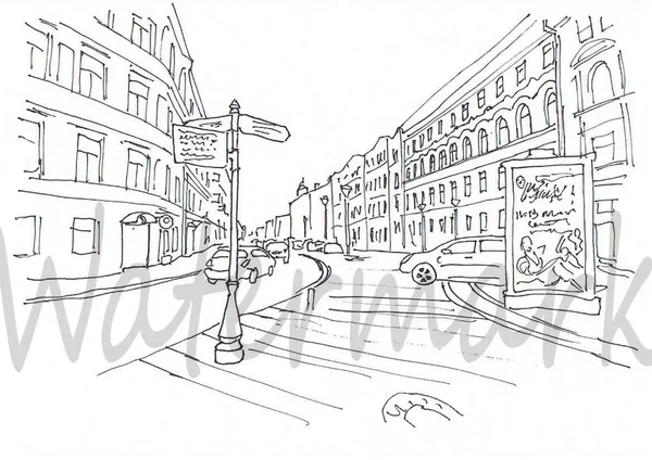 evler, sokaklar, insanlar ve yaşam, yaşam grafik çizim