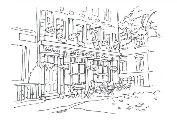 evler, sokaklar, insanlar ve yaşam, yaşam grafik çizim