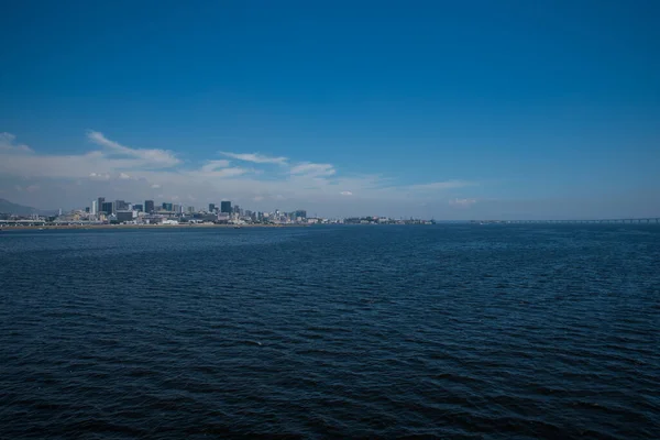 Vista Del Pan Azúcar Botafogo Una Montaña Paisaje Río Janeiro —  Fotos de Stock