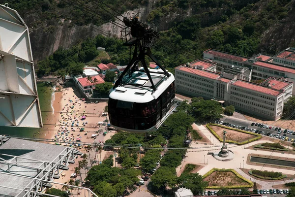 Veduta Del Pan Zucchero Botafogo Una Montagna Paesaggio Rio Janeiro — Foto Stock