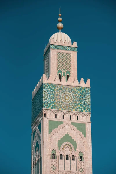 Vie Quotidienne Différentes Personnes Mosquée Hassan Casablanca Prier Parler Passer — Photo