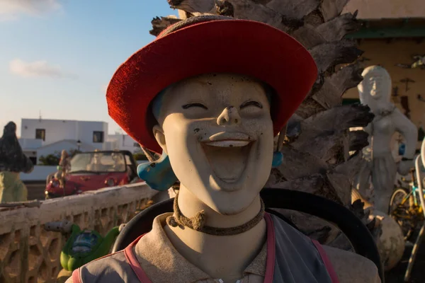 Lanzarote Kanarya Adası Ndaki Iki Ana Kasabanın Resimleri Haria Teguise — Stok fotoğraf