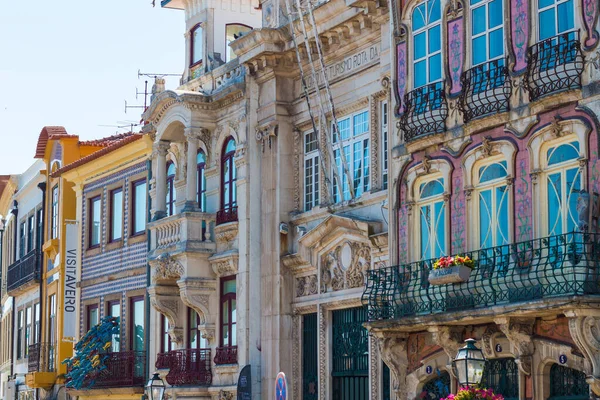 Aveiro Attività Ammorbiditàin Portogallo Aveiro Conosciuta Come Portogallovenezia Causa Del — Foto Stock