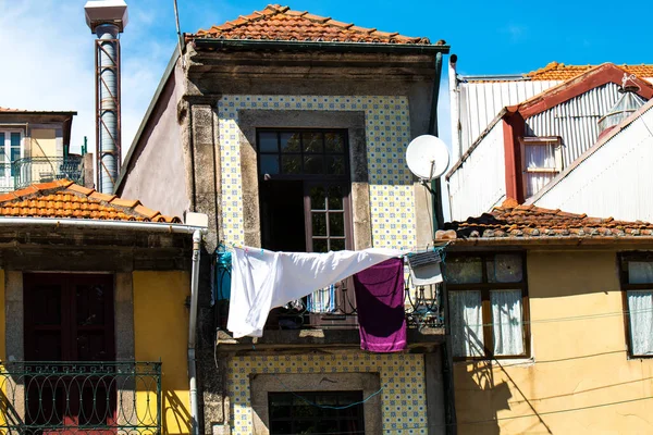 Porto Porto Segunda Maior Cidade Portugal Porto Famoso Pelas Casas — Fotografia de Stock