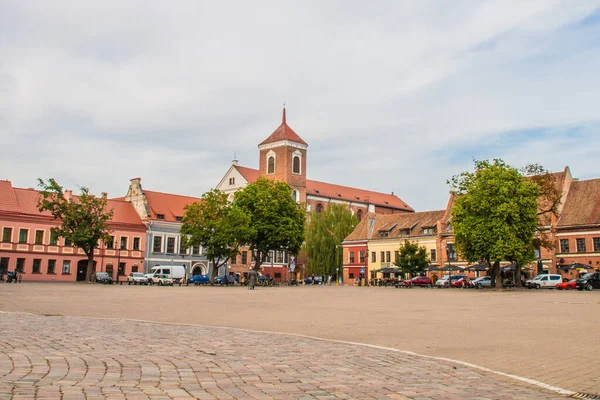 Radnice Kaunas Radničním Náměstí Starém Městě Kaunas Litva — Stock fotografie