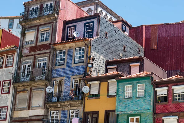 Portoor Porto Segunda Maior Cidade Portugal Porto Famoso Pelas Casas — Fotografia de Stock