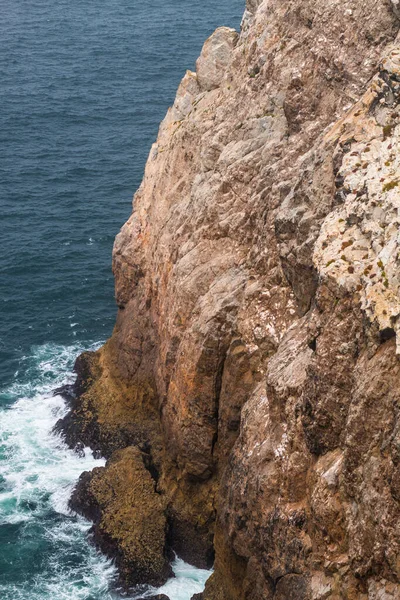 セントビンセント岬はビラの自治体で先に土地ですBispo アルガルヴェ ポルトガル南部 ポルトガルとヨーロッパ大陸の南西端に位置する — ストック写真