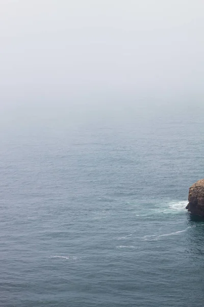 セントビンセント岬はビラの自治体で先に土地ですBispo アルガルヴェ ポルトガル南部 ポルトガルとヨーロッパ大陸の南西端に位置する — ストック写真